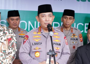 Kapolri Jenderal Listyo Sigit Prabowo menyebut Jumlah Kendaraan Meningkat H-4, Arus Mudik Sudah Mulai.(Istimewa)