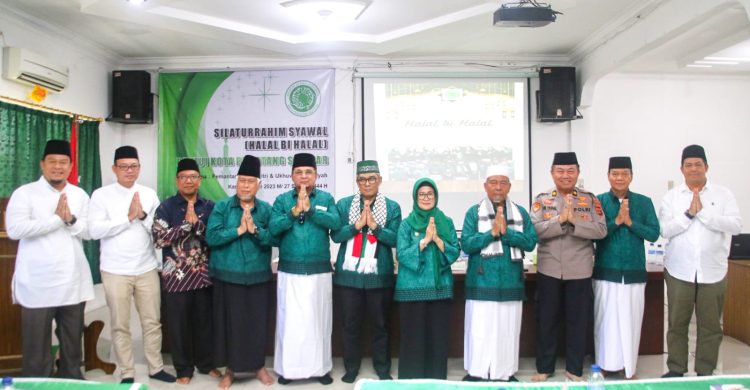 acara Silaturahmi Syawal (Halal Bihalal) DP MUI Kota Pematang Siantar, di Aula Kantor MUI Kota Pematang Siantar, Jalan Kartini.Pematang Siantar.(Nawasenanews/Ist)