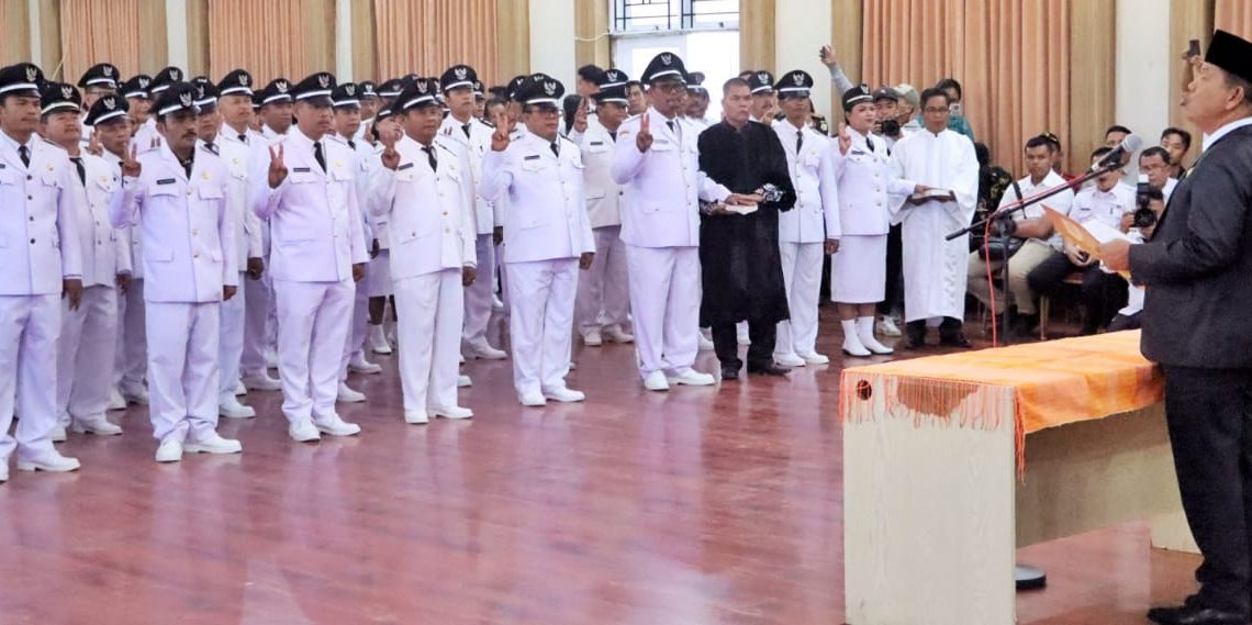 Pangulu Terpilih Hasil Pemilihan Serentak Kabupaten Simalungun