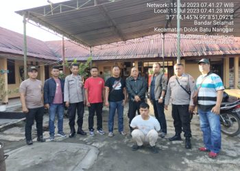 Polisi dari Polres Simalungun berhasil mengungkap dan menangkap pelaku pembunuhan mahasiswi USI di air Terjun Dolok Merawan Serdang Bedagai. ( Nawasenanews/ Ist)