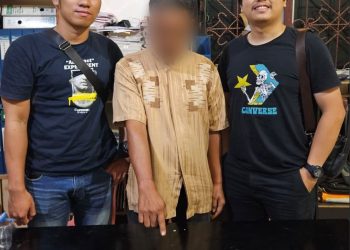 Ipul pengedar Sabu sabu yang berhasil dtangkap Sat Res Narkoba Polres Simalungun di Huta II Nagori Perdagangan II Kabupaten Simalungun. ( Nawasenanews/ Ist)