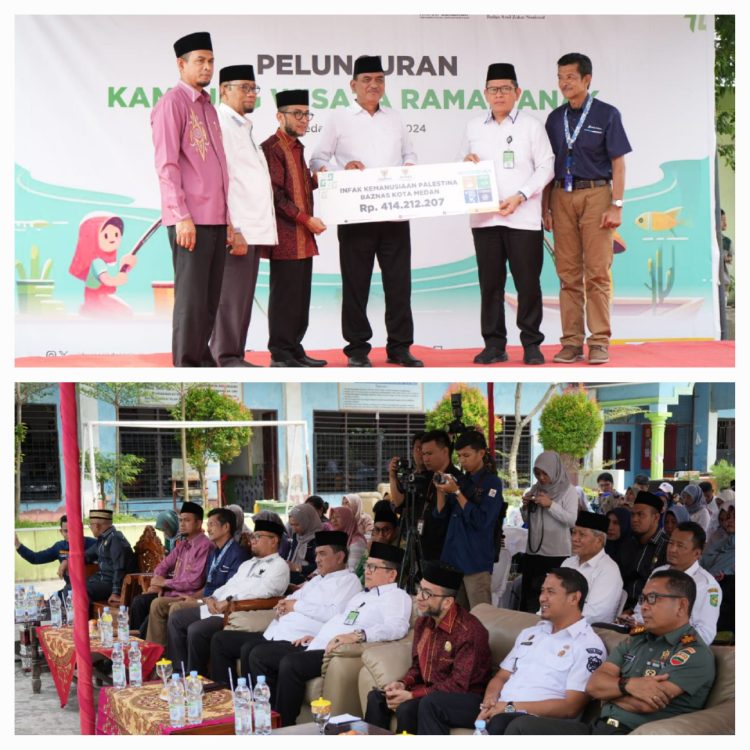 Keterangan Foto : Pemko Medan menyambut baik sekaligus mengapresiasi dengan diluncurkanya Kampung Wisata Ramah Anak di Kecamatan Medan Belawan.(Ist)