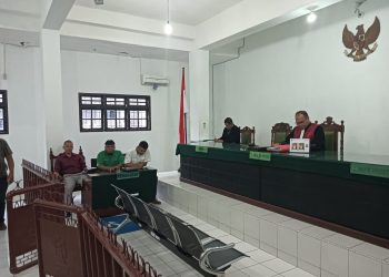 Keterangan Foto : Pengadilan Negeri (PN) Padang Sidimpuan saay menggelar sidang praperadilan (prapid) perkara penetapan tersangka dugaan tindak pidana.(Ist)