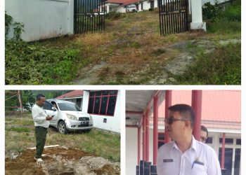 Keterangan Foto : Lokasi tempat pembangunan Rumah Sakit Umum Daerah (RSUD) Parapat yang baru, waktu dekat akan dilakukan peletakan batu pertama.