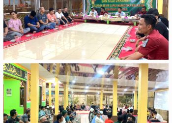 Momen berbuka puasa bersama yang dihadiri jajaran pejabat struktural serta diikuti oleh Staff dan para Warga Binaan Pemasyarakatan ( WBP) serta tokoh lintas agama, yang diadakan di Mesjid At Taubah Lapas Narkotika Kelas IIA Pematangsiantar, Kamis (21/03/2024) ( Nawasenanews/ Ist)