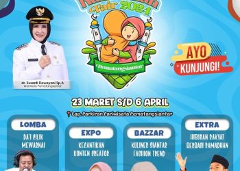 Pemko Pematangsiantar besok Sabtu, 23 s/d 6 Maret 2024 akan menggelar Ramadhan Fair 2024 di lapangan parkir pariwisata.(Nawasenanews/ Ist)