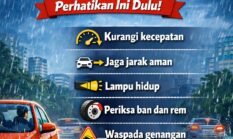 Musim Hujan dan Arus Mudik, Polres Simalungun Imbau Pengendara Tingkatkan Kewaspadaan Demi Keselamatan