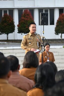 Bupati Humbang Hasundutan Ingatkan ASN Bekerja Dengan Jujur, Berbuat yang terbaik, dan Jangan Culas