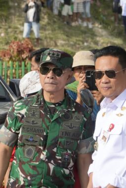 Bupati Humbang Hasundutan Sambut Kunjungan Kerja Kasum TNI Tinjau Penanganan Pasca Bencana